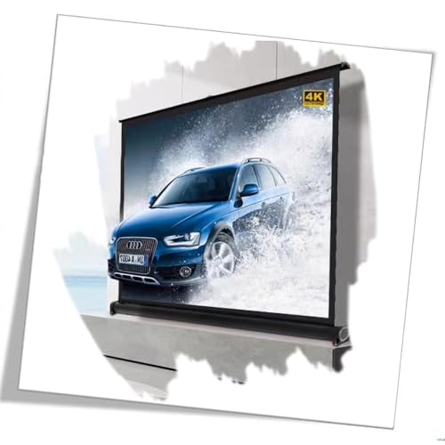 Pantalla portátil retráctil para proyector 30 pulgadas 16:9