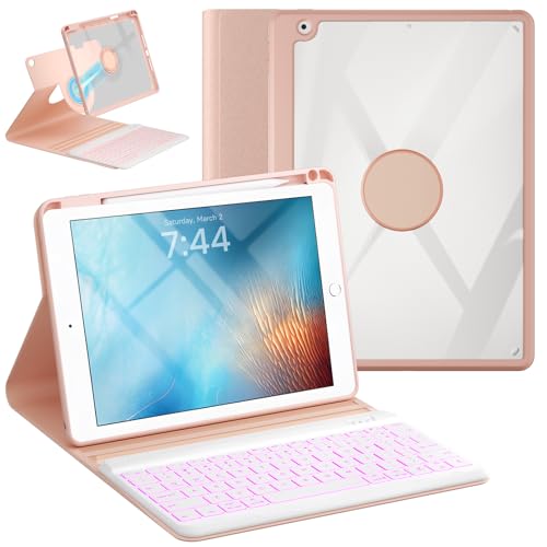 OPAKIT(IpLbg) L[{[hP[X iPad 9.7 6 2018/5 2017/ Air 2-7 J[obNCgtO\CXL[{[hp - 360°]\ }OlbgO\ X tHIJo[ yV