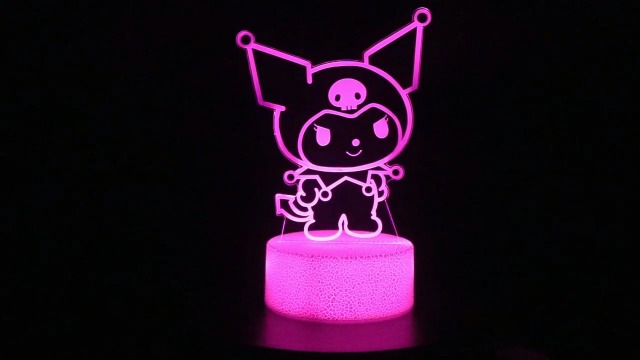 Amazon.com: sunduck Pink Kawaii Night Light with Corded Control
