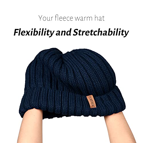 Furtalk Winter Hats For Women Fleece Lined Beanie Cable Knit Chunky Beanies Womens Snow Cap #TOP1