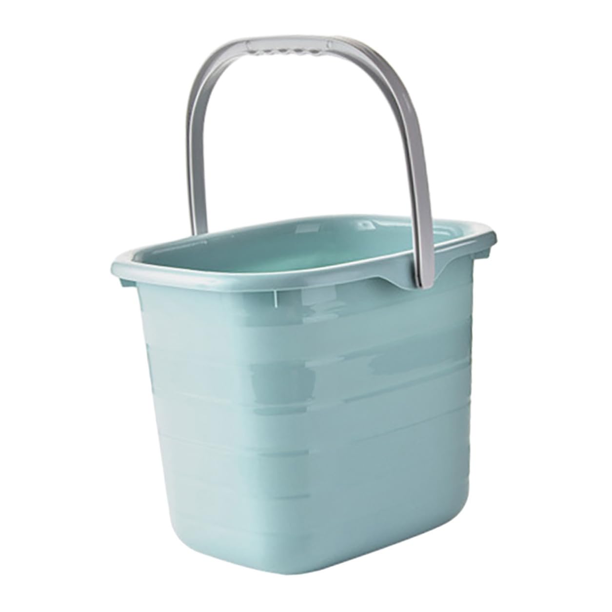 Secchio in Plastica Multifunzionale Maniglia Antiscivolo e Buona Capacità di Carico per Pulizia Domestica e Giardinaggio in Alberghi e Fattorie