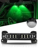 SUNPIE UTV Dome Light SXS Interior Wireless Lighting LED Battery Powered Rechargeable Upgrade Button&Magnet for Polaris Talon/Pioneer Kawasaki Mule/Teryx Can Am ATV Truck Tractor Boat, Four Modes