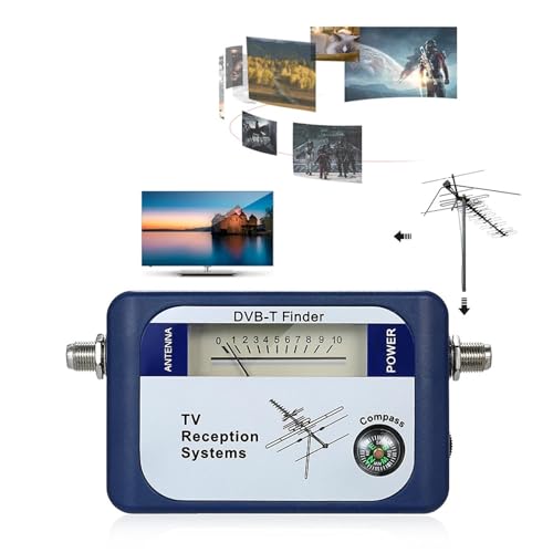 Cyfrowy Miernik Sygnału Satelitarnego DVB-T Antena Telewizji Naziemnej Z Kompasowymi Systemami Odbioru
