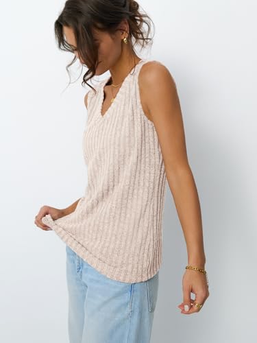 AUTOMET Womens Tank Tops Summer Sleeveless Shirts Spring 2025 V Neck Loose Fit Casual Clothes Trendy Fashion Outfits3