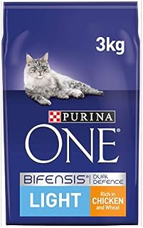 Purina ONE Light Dry Cat Food Chicken and Wheat, 3kg