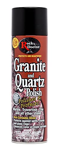 Rock Doctor Granite Polish Spray and Surface,18 oz. Can Polish Tile, Marble, Kitchen Countertop, and Natural Stone Surfaces, Streak-Free Shine (2) - Thumbnail 3