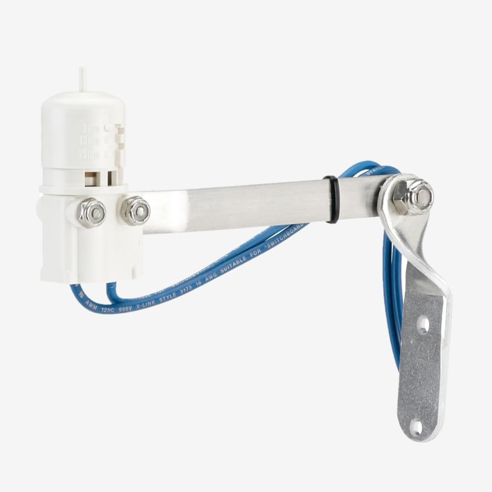 Hunter - Sensore di pioggia MINI-CLIK per impianti di irrigazione, cavo da 7,6 m, supporto in alluminio