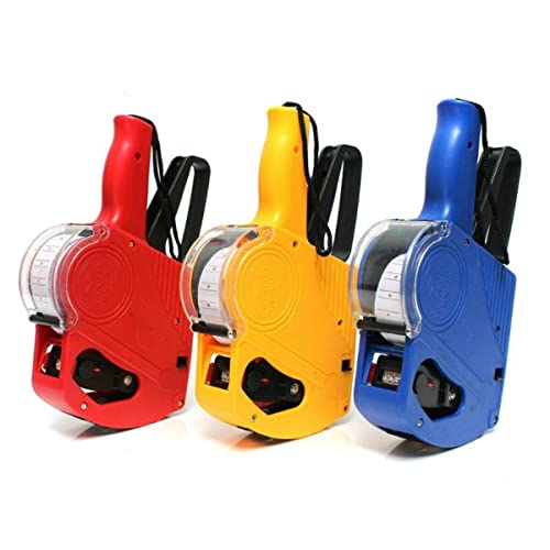 Etiquetadora Rotuladora De Preço Manual MAIS Refil Com Etiquetas De Preços 8 Dígitos Diversos Caract