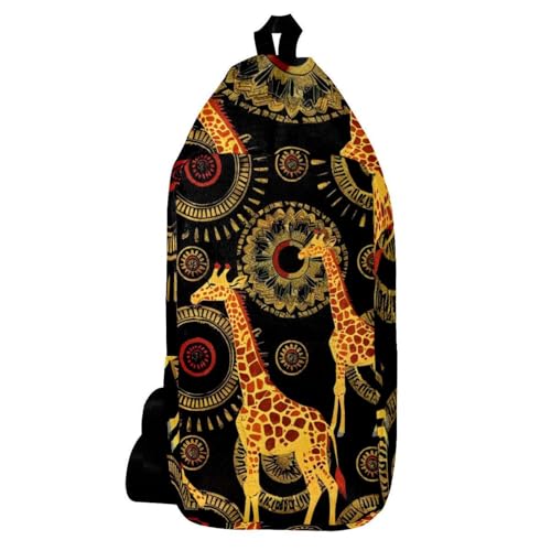 Sac à dos de randonnée mandala multicolore au design artistique unique