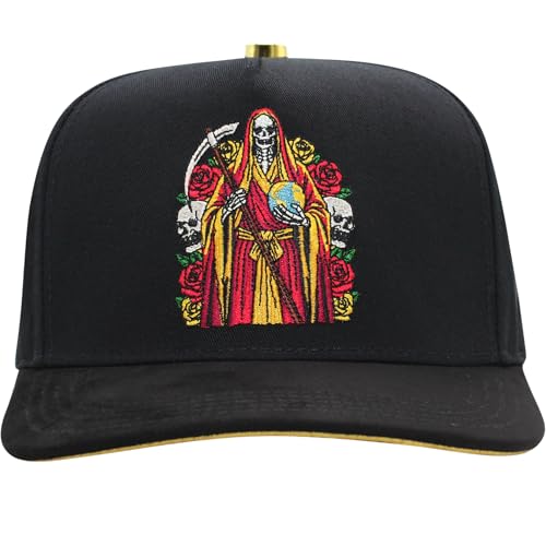 Gorra negra ajustable Ferreti para hombre y mujer
