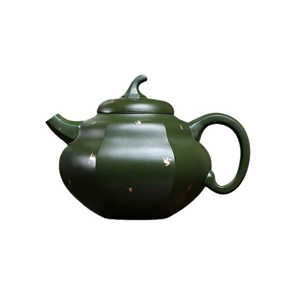 BTYQKZVPM Japanese ceramic tea pot, Ceramic Teapot Antique Porcelain Clay Hexagonal Eggplant
