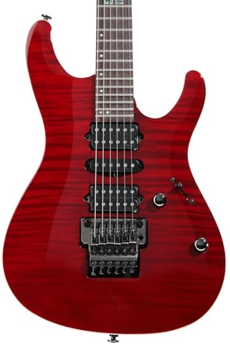 Amazon.com: Ibanez KIKO100 Kiko Loureiro Signature Prestige - Rojo