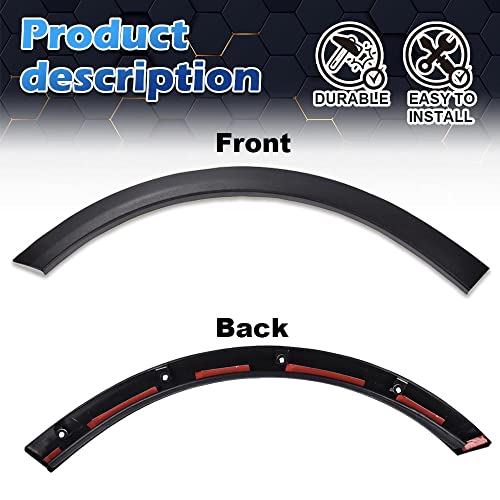 Pit66 Fender Flare,Compatible With 2016-2021 Tesla Model X Rear Right Fender Wheel Flare Molding Mold Passenger Side #TOP4