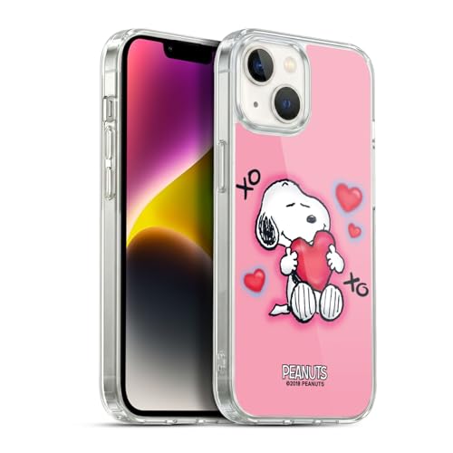 Coque iPhone 14 protection militaire silicone Snoopy Peanuts antichoc antichute