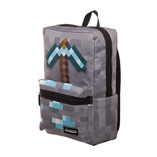 Minecraft Diamond Pickaxe ryggsäck