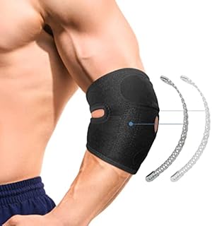 Elbow Brace For Tendonitis And Tennis Elbow Brace For Men Elbow Compression Sleeve Elbow Pads Elbow Sleeve Weightlifting For Joint, Arthritis Pain Relief, Tendonitis, Sports Injury Recovery