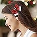 Christmas Hair Bows Clips for Girls Christmas Santa Boot Hair Accessories Sparkly Sequin Xmas Boutique Hair Clips Bowknot Alligator Clips Hairpins Barrette for Xmas Party Gifts(Style C)