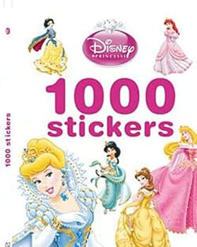 Paperback Princesses, 1000 stickers (French Edition) Book