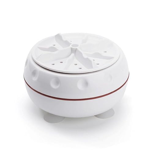 小型洗濯機、ポータブル全自動タービン洗濯機、ミニ洗濯機、自動電源オフ、USB充電、ドラム式洗濯機、ポータブル洗濯機、小さな下着/ベビー服、スペースが限られている家族や寮に適です