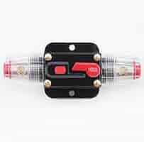 Interruttore Circuito Auto Audio 12V 40A - Con Ripristino Manuale, Protezione Sovraccarico