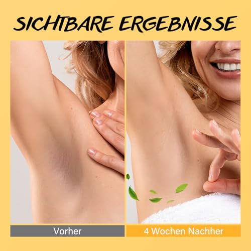 Detox Exfoliator for the Armpits with Turmeric, Vitamin C, Dark Spot Remover and Body Deodorant for the Armpit, Even Skin Tone, Exfoliating Body Scrub Women and Men, Also Whole Body