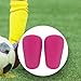 RNXRZANK 5x2 Pieces Soccer Shin Guards Soccer Shin Pads Breathable Leg Gear Knee Guards for Basketball Football