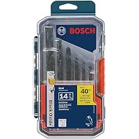 14-Piece Bosch Black Oxide Metal Drill Bit Set (BL14) only