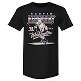 500 LEVEL Martin Fehervary Washington Retro Men's Premium T-Shirt (Tri Black, X-Large)