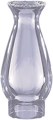 Glo Brite by 21st Century L85-03 Beaded Chimney/Globe Glass Oil Lamp