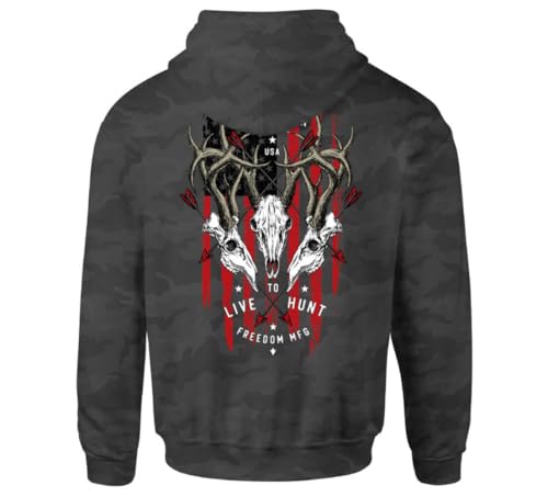 Howitzer Style Men's Hoodie Triple Hunt Military Grunt MFG