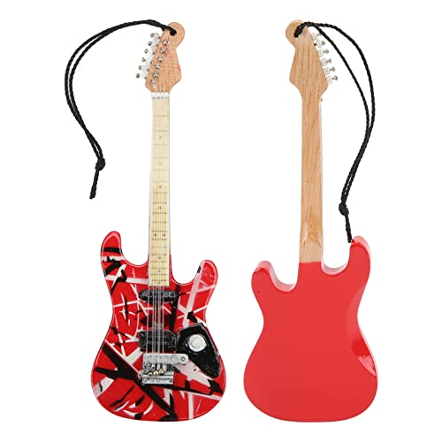 Modèle de Guitare Décoration Cadeaux Décorer Matériau de Grain de Bois Miniature Tilleul Rouge Ornement en Tilleul Petit Petit Cadeaux Petits Kits de Moto - Les Beatles, Paul McCartney, John Lennon, RIngo Starr, George Harrison Modèle de Guitare Décoration Cadeaux Décorer Matériau de Grain de Bois Miniature Tilleul Rouge Ornement en Tilleul Petit Petit Cadeaux Petits Kits de Moto – Image 6