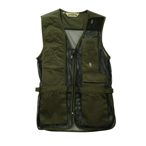 Bob-Allen 30197 240M Shooting Vest, Right Handed, Sage, Large