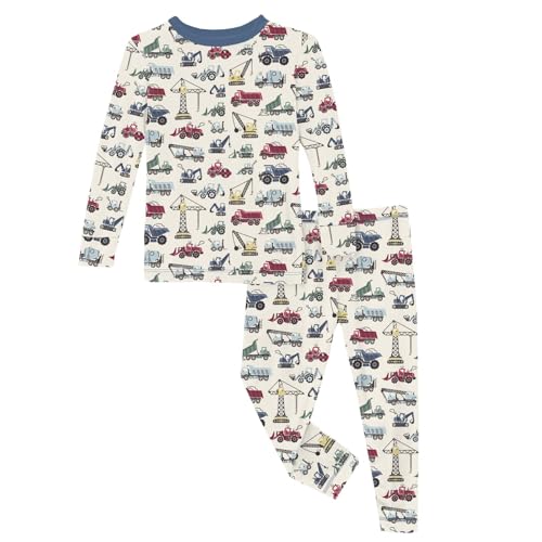KicKee printed long-sleeve pajama sets