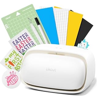 Likcut Vinyl Cutter Machine S501 - Smart Compact Sticker Maker for Vinyl & Paper Crafts, Portable Plotter DIY Cutting Machine for Sticker Joy Craft & Party Supplies, Gifts for Crafters
