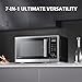 TOSHIBA Countertop Microwave Oven Air Fryer Combo, Inverter, Convection, Broil, Speedy Combi, Even Defrost, Humidity Sensor, Mute Function, 27 Auto Menus, 1.0 cu.ft, 1000W, Stainless Steel