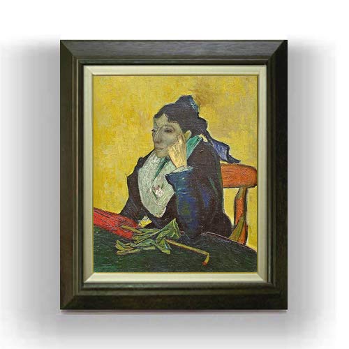 Amazon.co.jp: ゴッホ アルルの女 (ジヌー夫人) F8 油絵直筆仕上げ