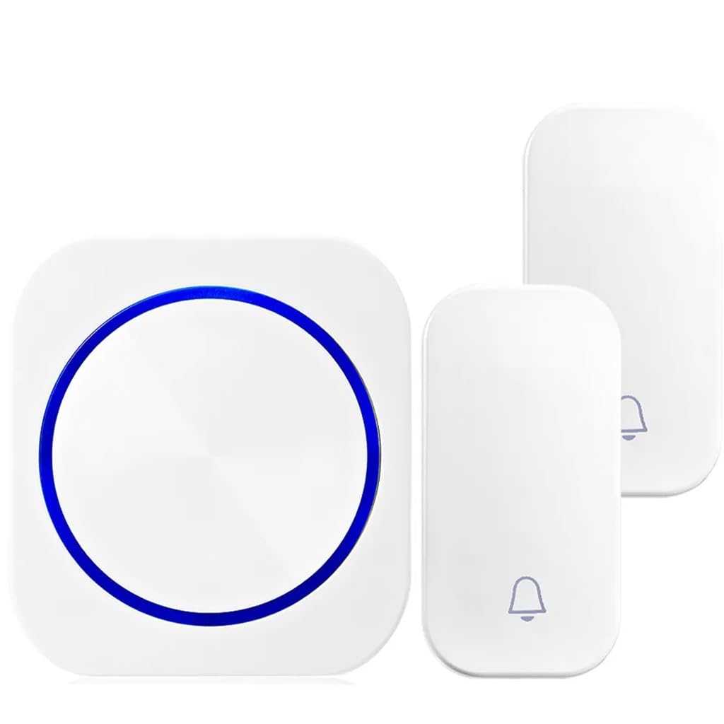Sonnette de porte sans fil et connectée au design minimaliste moderne