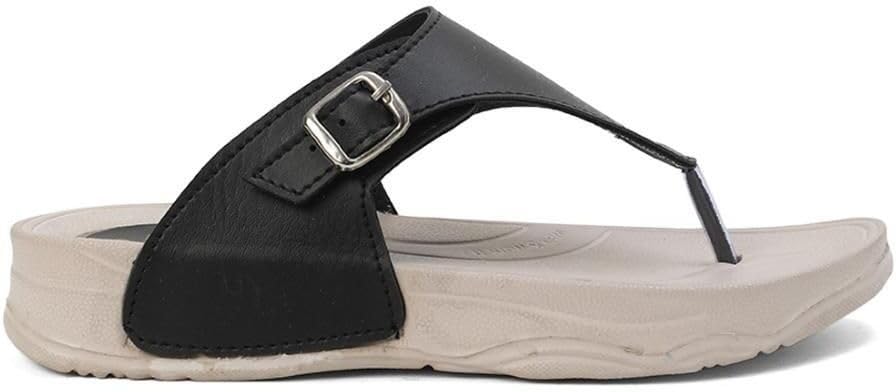 Cozy Wear Women Flats (Black, 8) | Flats for Women | TPR-picture-17