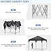 Oneofics Pop Up Canopy, 10x10 FT Instant Outdoor Canopy Tent with Carrying Bag, 3 Adjustable Heights - Portable for Outdoor Activities
