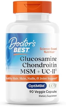 Doctor's Best Glucosamina, condroitina, MSM, UCII