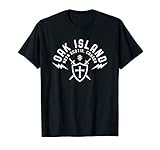Oak Island Templar Knight Shield and Cross Vintage Treasure T-Shirt