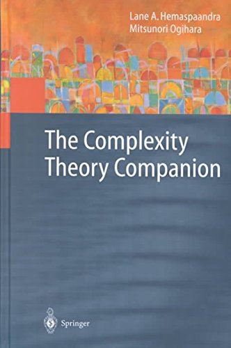 [(The Complexity Theory Companion)] [By (author) Lane A. Hemaspaandra ] published on (January, 2002)