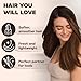 HerStyler Hair Serum - Argan Oil, Vitamin E, and Aloe Vera for Repair, Anti-Frizz for All Hair Textures, Nourishing for Enhanced Shine, Non-Greasy, Suitable for Color Treated Hair