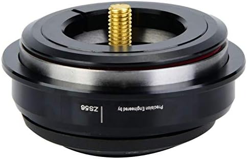 Alomejor Headset Bearings 4456ST Tapered Straight Tube Fork Headset for Mountain Road 44mm 56mm CNC AL6061 Headset