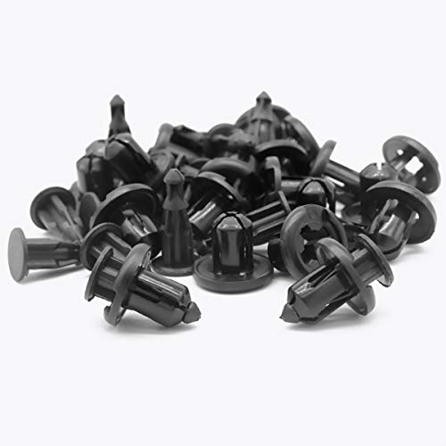 Lantee 10Mm 100 Pcs Push-Type Nylon Bumper Fender Flare Fastener Rivet Retainer Clips For Honda & Acura 91503-Sz3-003 #TOP6