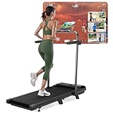 Copant Tapis de Course Pliable, 3HP Tapis de Marche Inclinable,Charge Max 136kg,1-12km/h Tapis de Course pour Domicile ou Bureau