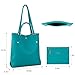 Montana West Tote Bag for Women Purses and Handbags Top Handle Satchel Purse Large Shoulder Handbag Turquoise MWC-C021TQ