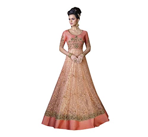 Robe Anarkali Longue Broderie Traditionnelle pour Célébrer Vos Racines