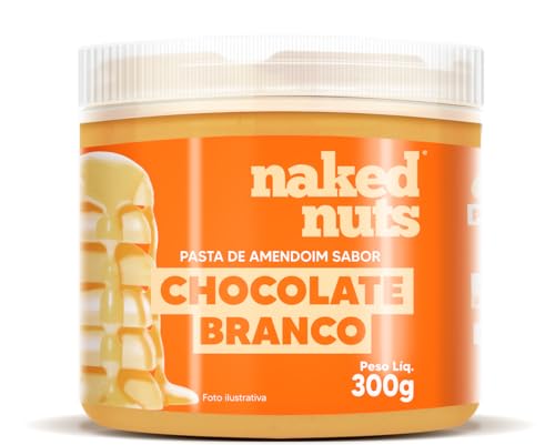 Naked Nuts Pasta De Amendoim Com Chocolate Branco (300G) -