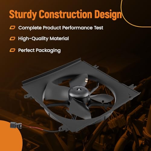 Image of maXpeedingrods 620-230 Radiator Fan Assembly fits for Honda CR-V 1997-2001, 19020P5M004 19030P3F024